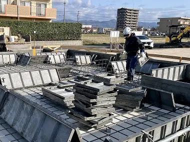 施工の様子1