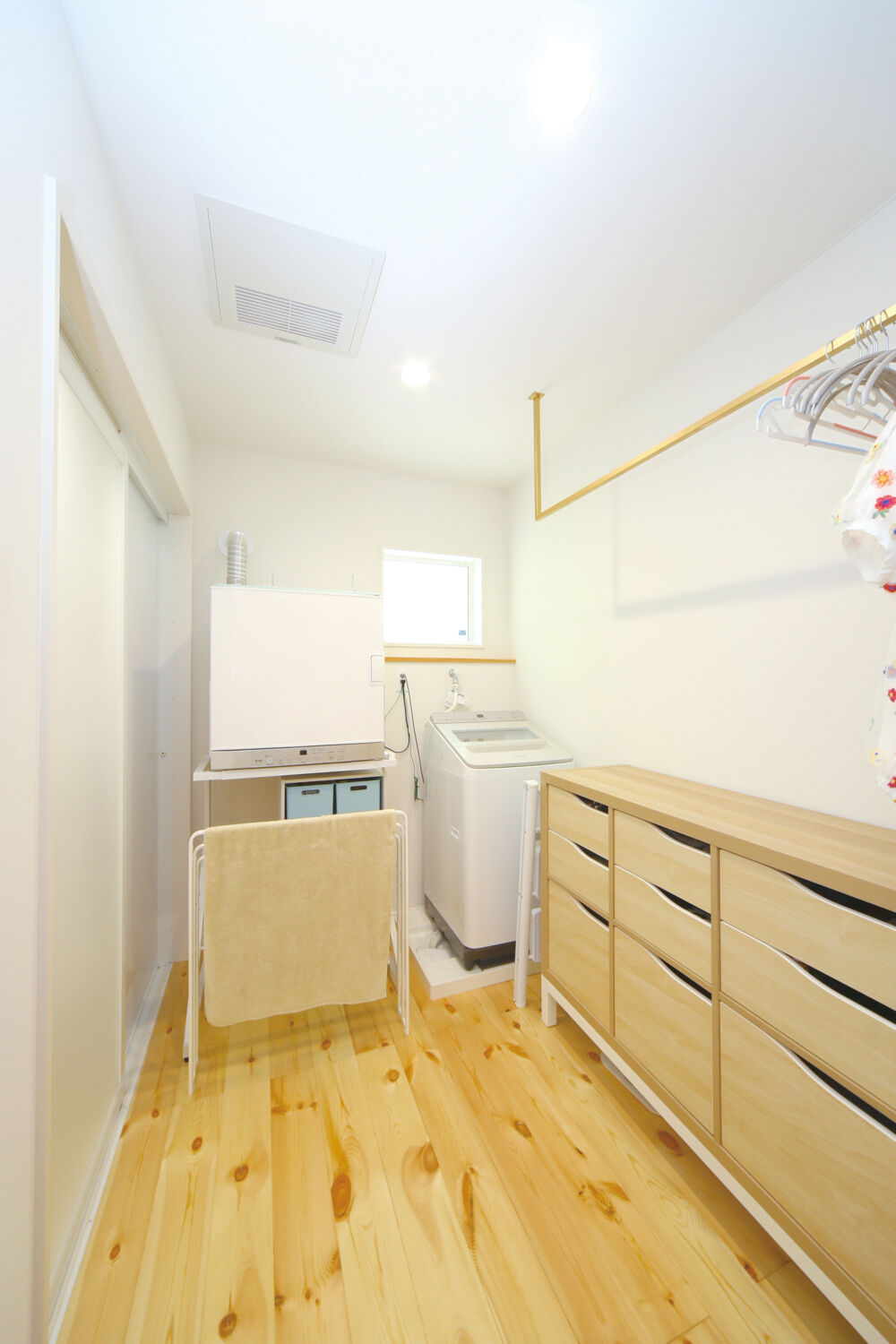 「猫」優先の家づくりだからこそ、空調設備と自然素材にこだわりました。【K様】