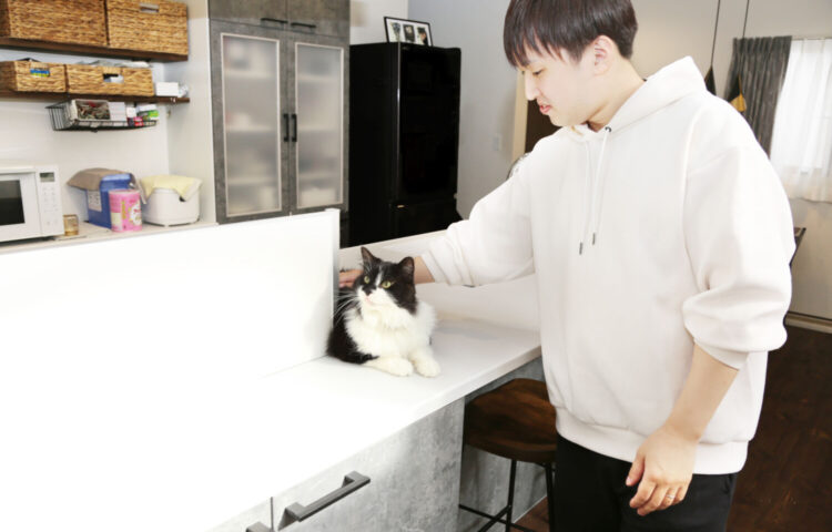 人にも猫にもやさしい、気持ちのよい家です。【I様】