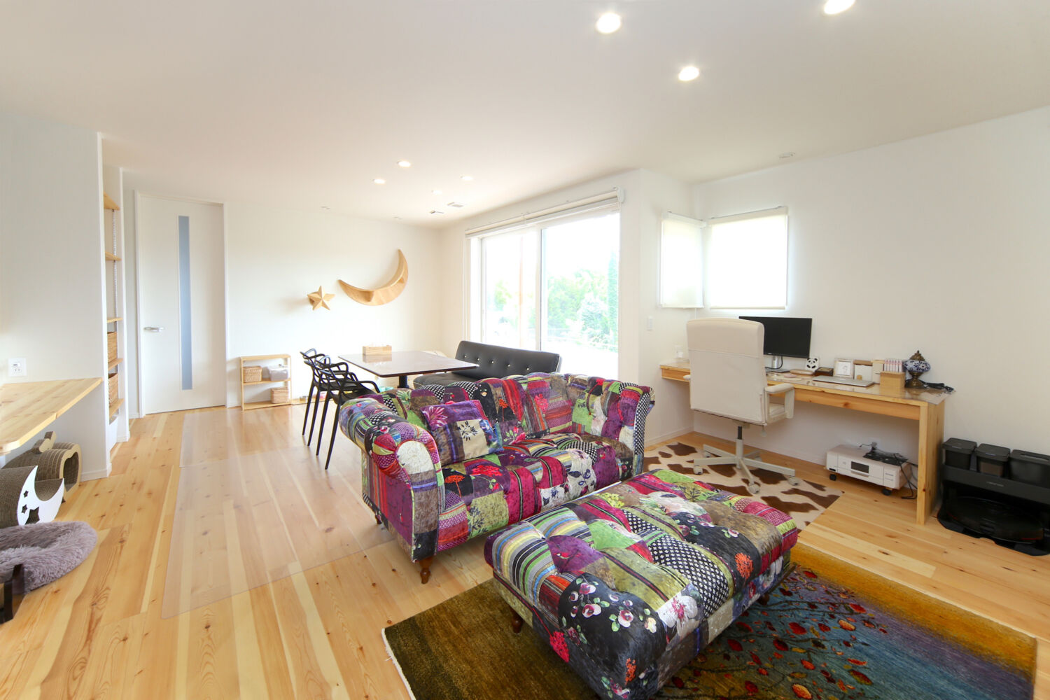 「猫」優先の家づくりだからこそ、空調設備と自然素材にこだわりました。【K様】