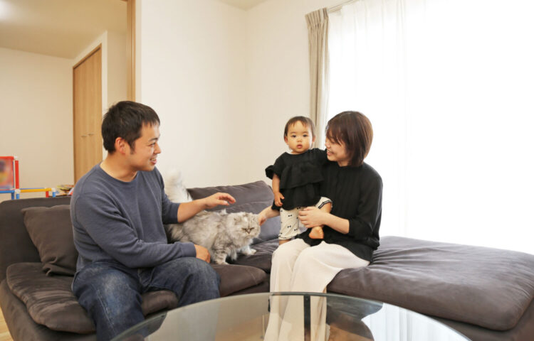 宿泊体験を通じて、自分たちの「住みたい家」を見つけました。【E様】