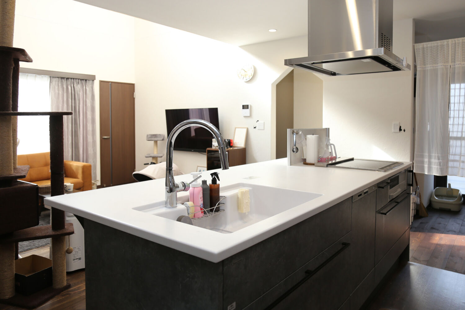 人にも猫にもやさしい、気持ちのよい家です。【I様】