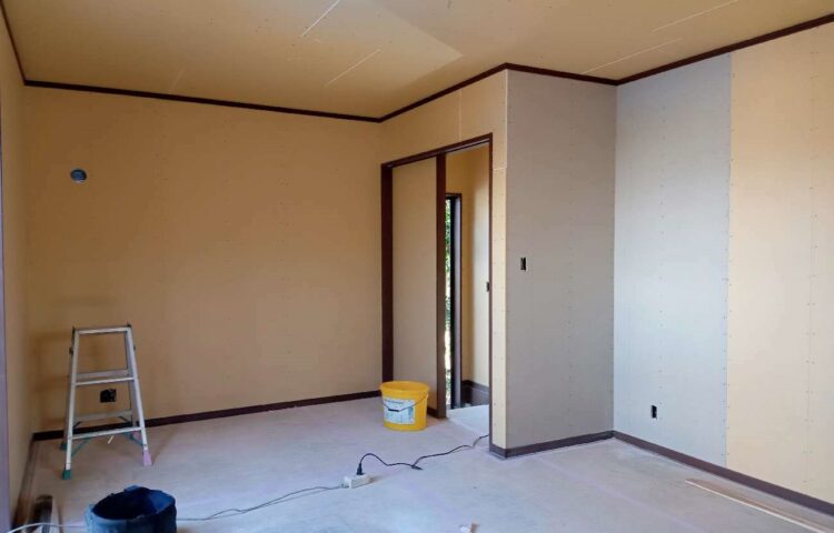 離れの進捗状況