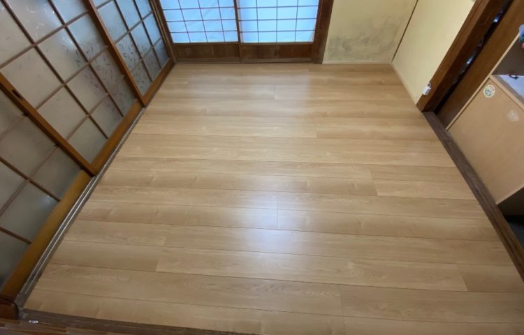 ☆畳からフローリングへ☆