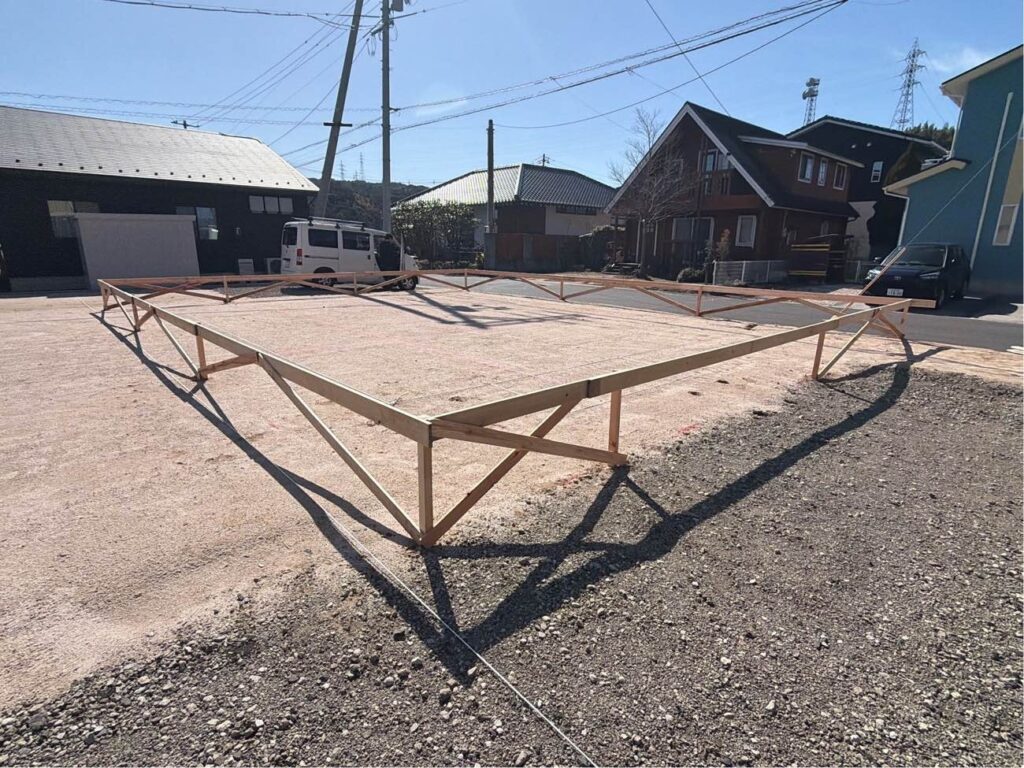 SHのお家が出来上がるまで　基礎編①土工