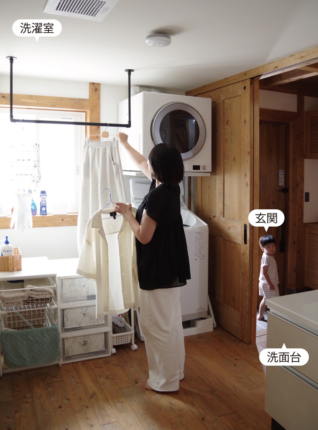サイエンスホーム : ひのきの梁や柱に一目惚れ。「みんなから褒められる特別なお家」【N様】