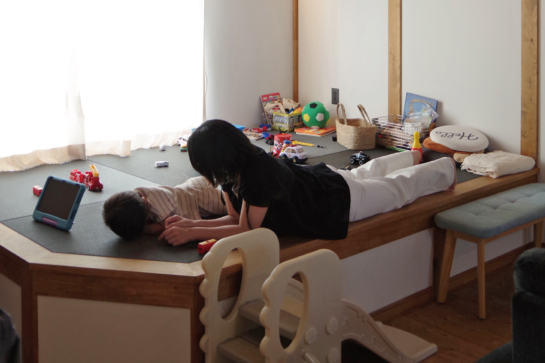 サイエンスホーム : ひのきの梁や柱に一目惚れ。「みんなから褒められる特別なお家」【N様】